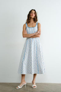Cotton Flaired Corset Dress