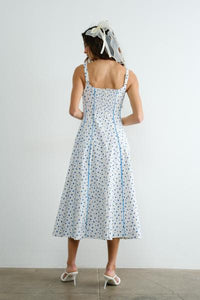 Cotton Flaired Corset Dress