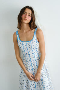 Cotton Flaired Corset Dress