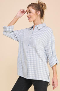 Alice Check Top