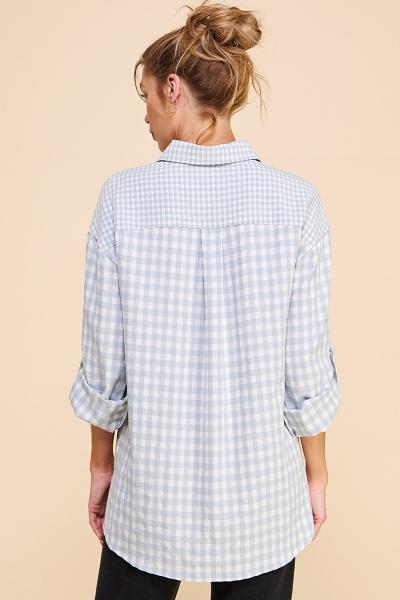 Alice Check Top