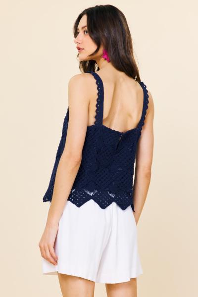 Diamond Crochet Tank