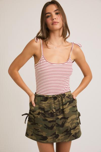 Cotton Striped Bodysuit
