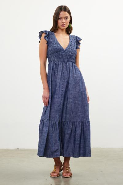 Yarboro Chambray Dress