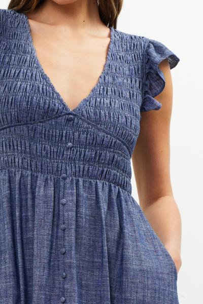 Yarboro Chambray Dress