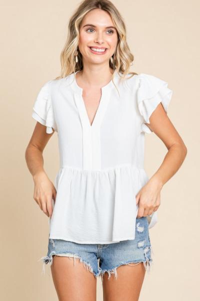 Selby Pleated Top