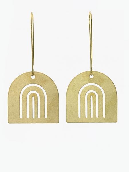 Cut Rainbow Earrings