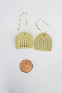Cut Rainbow Earrings