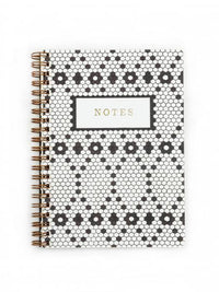 Retro Tile Handmade Notebook