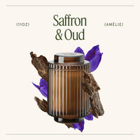 11oz Saffron & Oud Candle