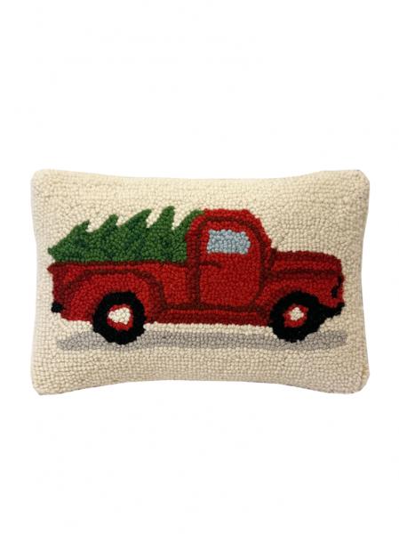 8x12 Christmas Tree Truck Pillow