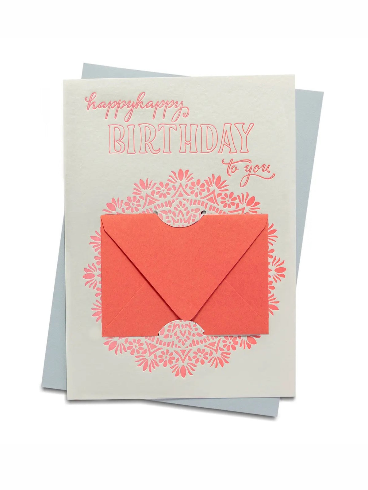 Happy Birthday Gift Card Holder Card