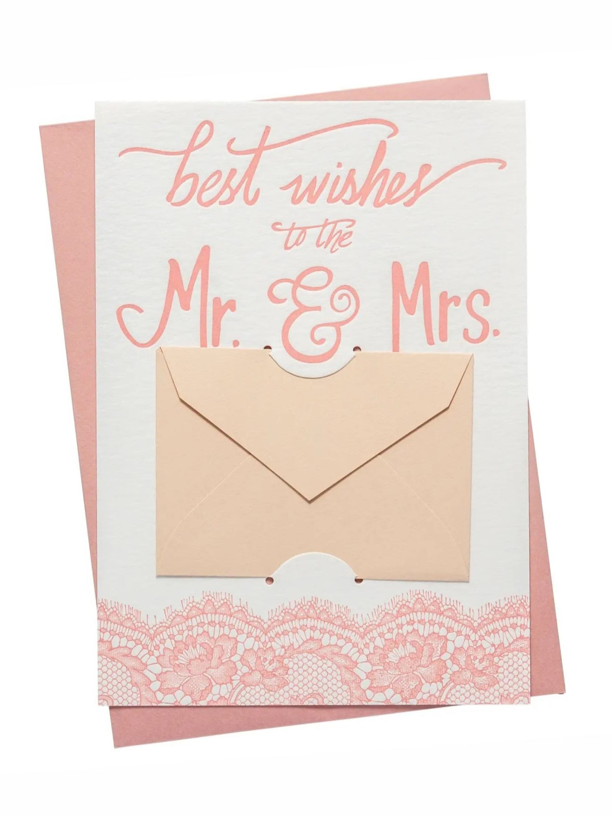 Mr. & Mrs. Gift Card Holder Card