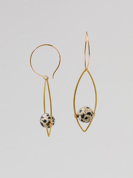 Beltrami Earrings - Dalmatian