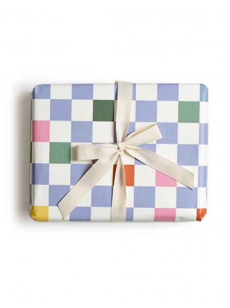 Check Check Wrapping Paper