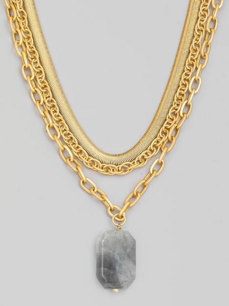 Palisades Stone Necklace