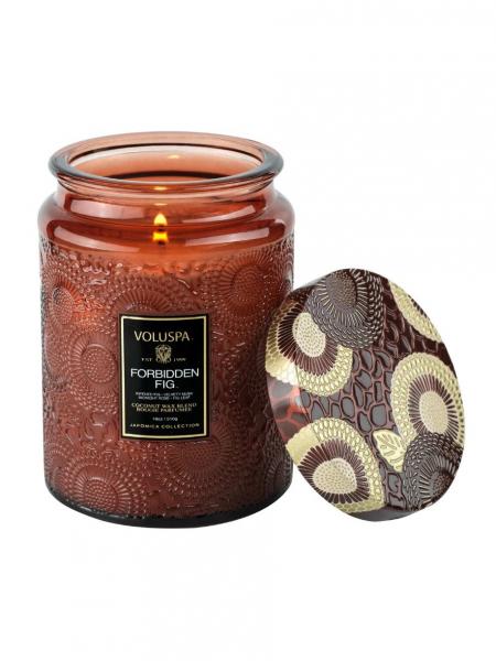 Forbidden Fig Large Jar Candle