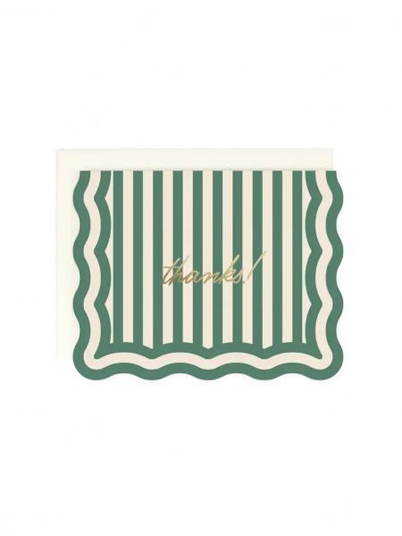 Thanks Striped Card