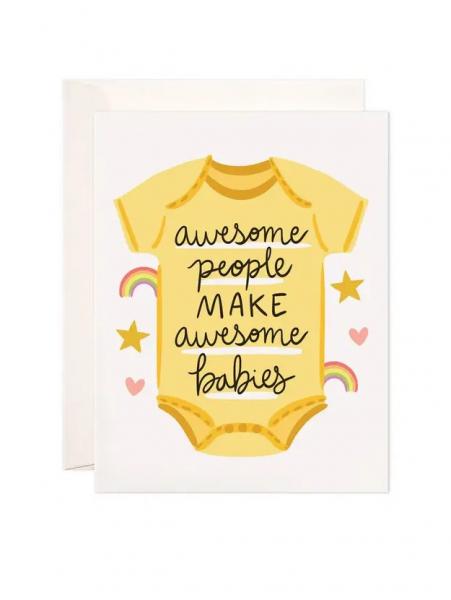 Awesome Baby Card