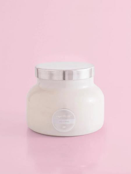 Volcano 19oz Jar Candle - White