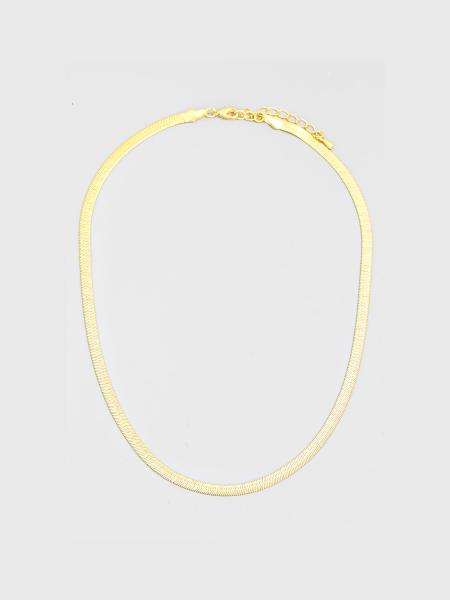 Flat Snake Chain Necklace