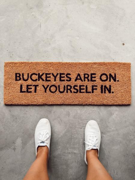 Buckeyes Are On Door Mat