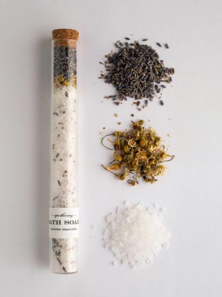 Lavender Chamomile Bath Soak Test Tube