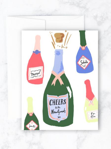 Newlywed Cheers Card