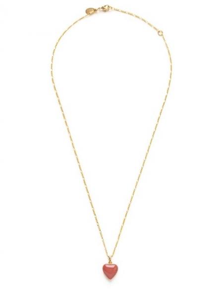 Enamel Heart Locket - Canyon