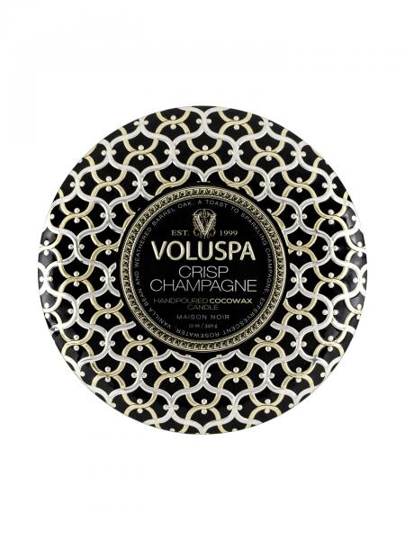 Crisp Champagne 3 Wick Tin Candle