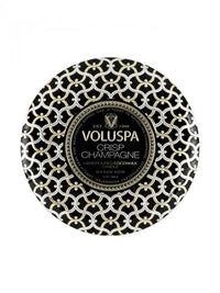 Crisp Champagne 3 Wick Tin Candle