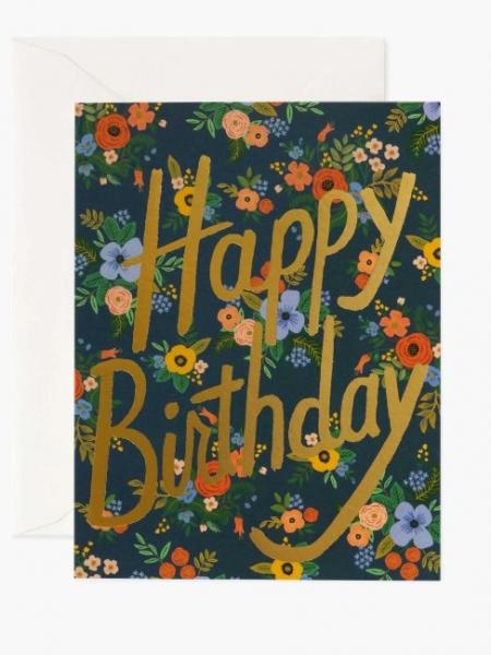 Garden Birthday Card