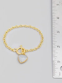 Heart Charm Bracelet
