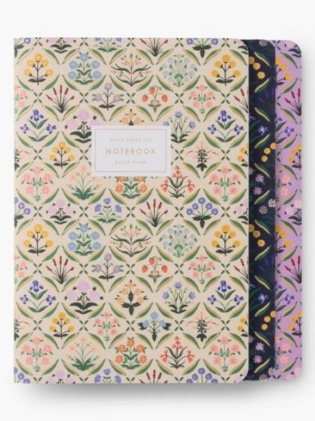 Estee Stitched Notebooks S/3