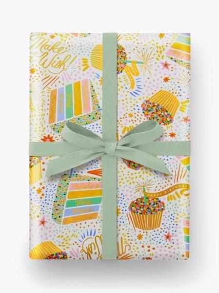 Birthday Cake Wrapping Roll