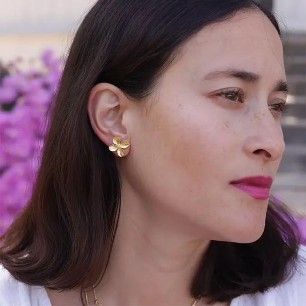 Dogwood Flower Earring