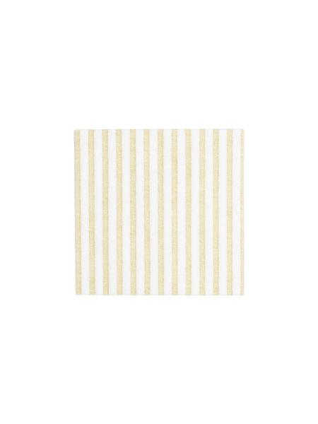 Linen Stripe Cocktail Napkin - Pack of 20
