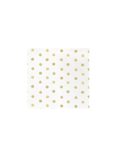 Linen Dot Cocktail Napkin - Pack of 20