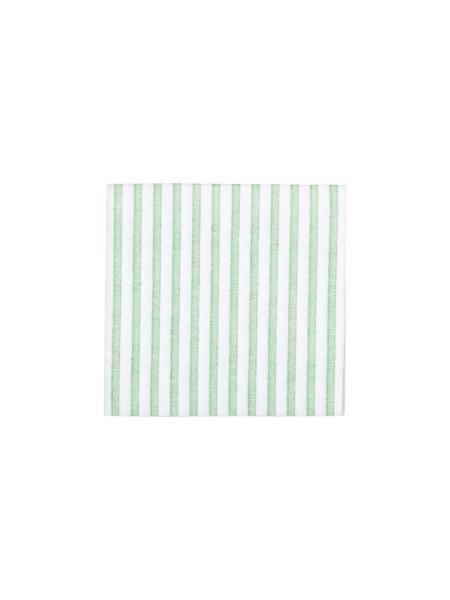 Green Stripe Cocktail Napkin - Pack of 20