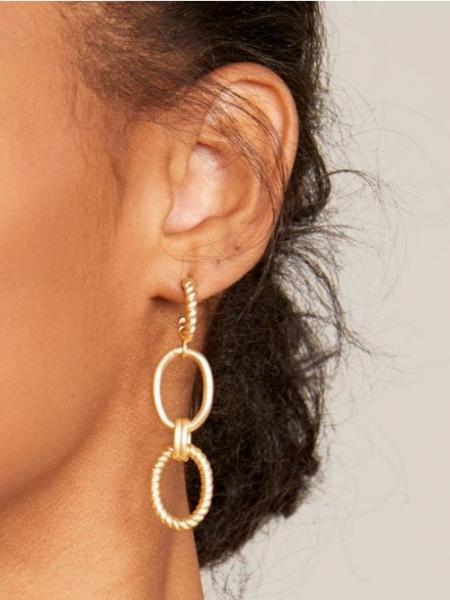 Rope Link Earrings