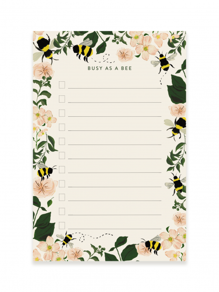 Busy Bee Notepad