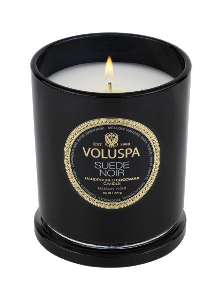 Suede Noir Classic Candle