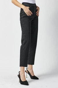 High Rise Relaxed Fit Denim