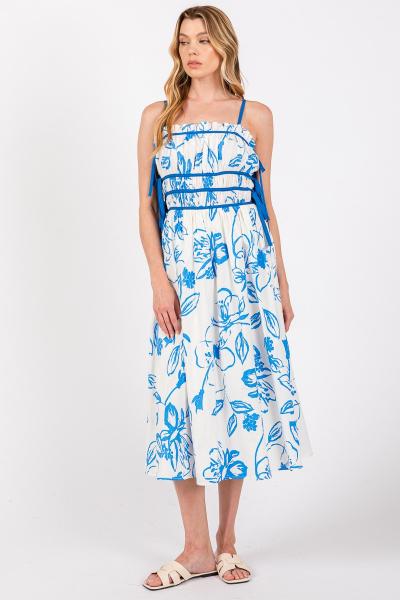 Contrast Bodice Dress