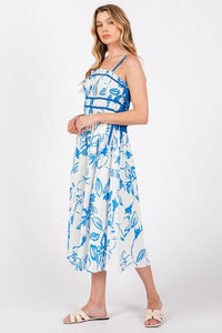 Contrast Bodice Dress