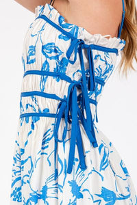 Contrast Bodice Dress