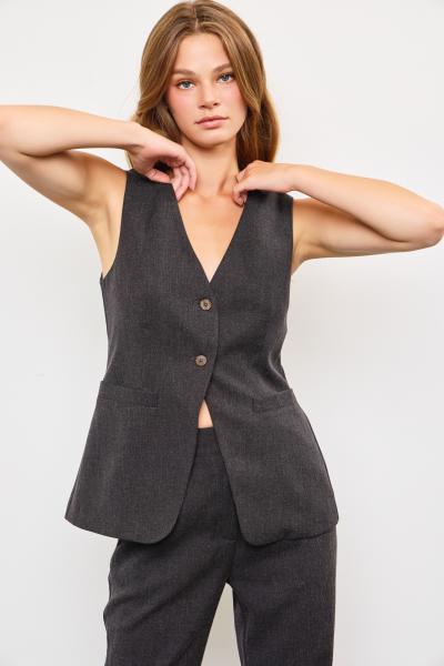 Evelynn Suiting Vest