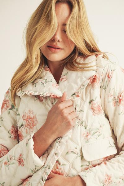 Rebecca Floral Puffer Jacket