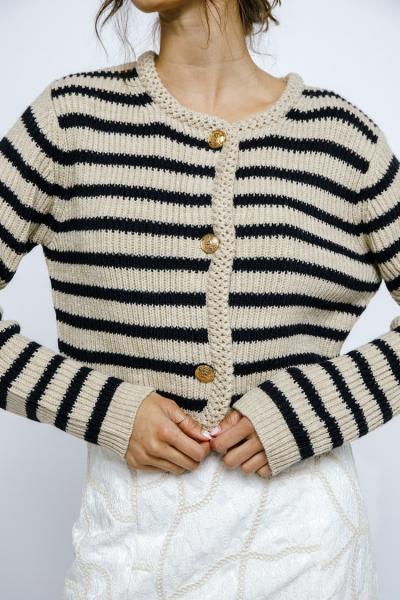 Hathop Button Cardigan