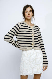 Hathop Button Cardigan